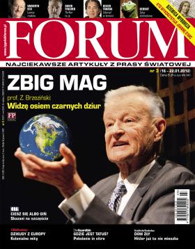 Artykuł pochodzi z 3 numeru tygodnika FORUM, w kioskach od 16 stycznia 2012 r.