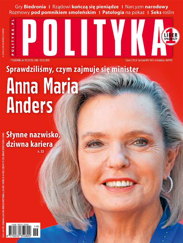 okładka - Polityka 19 2018
