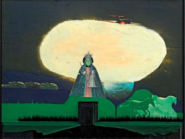 Władysław Hasior, „Ostatni zachód słońca”, 1984 r.