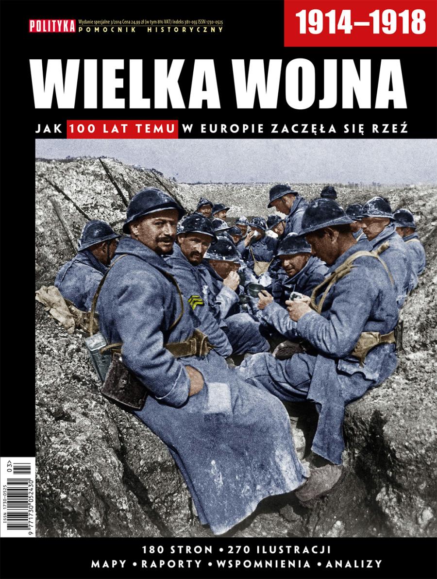 Okładka - Pomocnik Historyczny. Wielka Wojna 1014-1918