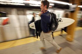 Ta deska raczej się teraz nie przyda.