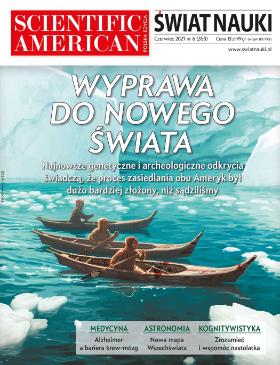 Czerwcowe wydanie 'Świata Nauki'.