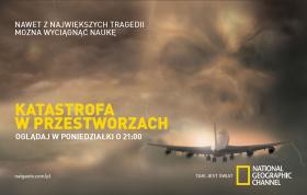 Czołówka serii National Geographic „Katastrofa w przestworzach”.