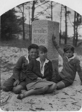 Granica polsko-niemiecka koło Piaśnicy.