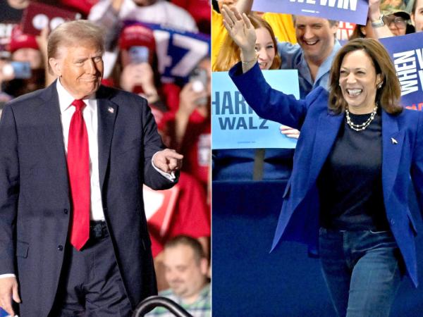 Donald Trump i Kamala Harris