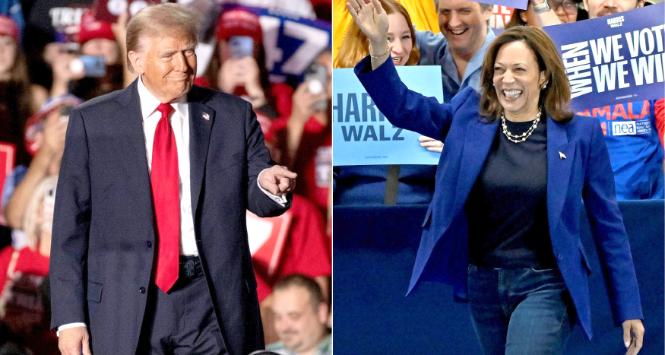 Donald Trump i Kamala Harris