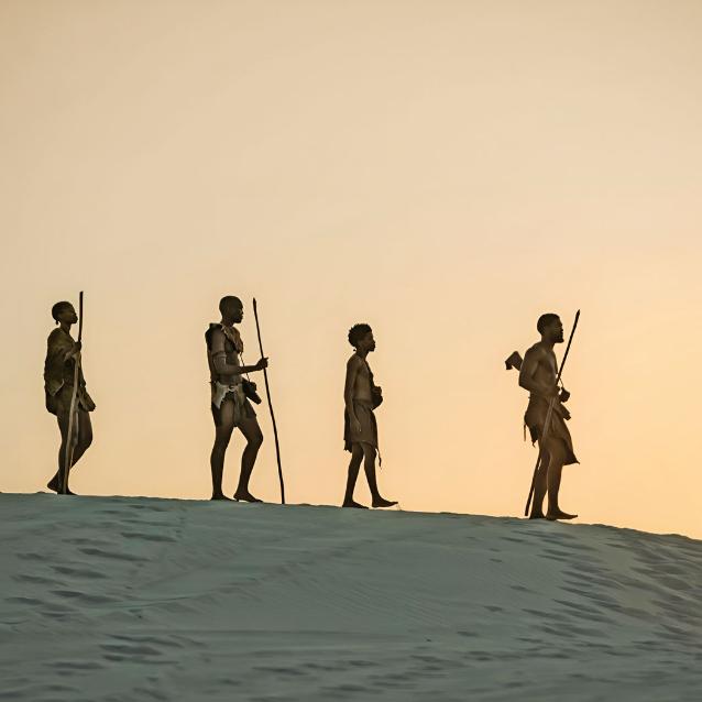 Kadr z serialu „Człowiek. Historia ewolucji”.