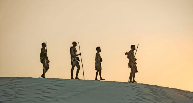 Kadr z serialu „Człowiek. Historia ewolucji”.