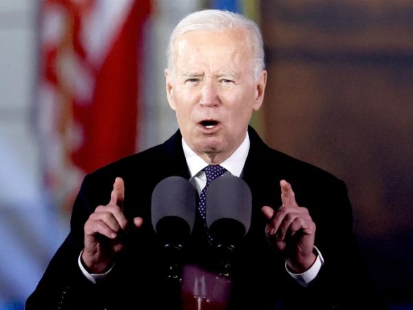 Joe Biden w Warszawie