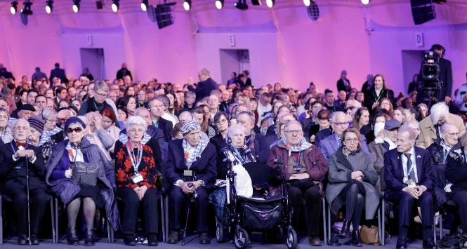 80. rocznica wyzwolenia Auschwitz-Birkenau, 27 stycznia 2025 r.