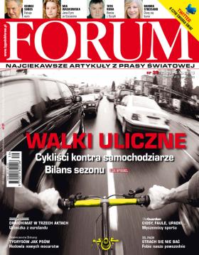 Artykuł pochodzi z 39 numeru tygodnika FORUM, w kioskach od 26 września.