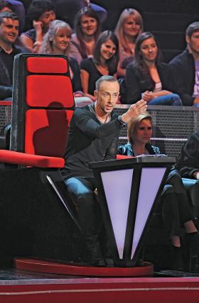 Adam Darski z programu „The Voice of Poland”.