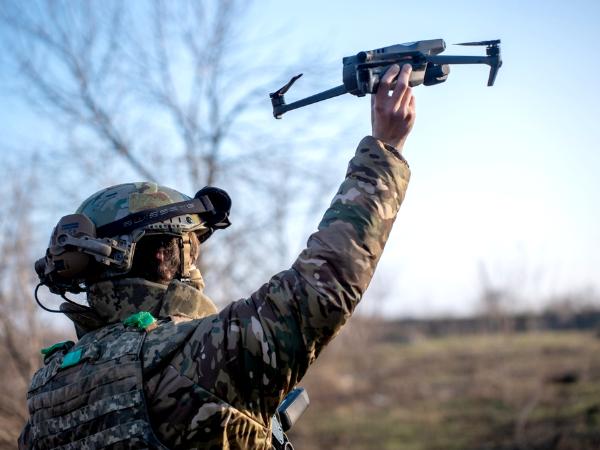 Wojska dronowe to specjalność Ukrainy.