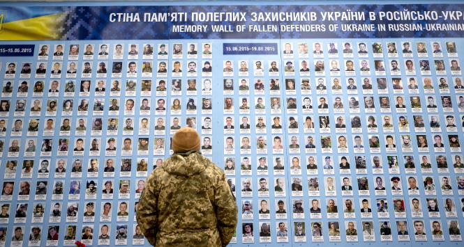 Polegli w wojnie w Ukrainie