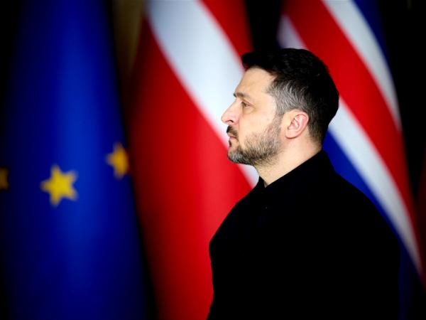 Prezydent Ukrainy Wołodymyr Zełenski