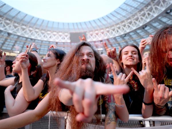 Widownia na koncercie Metalliki