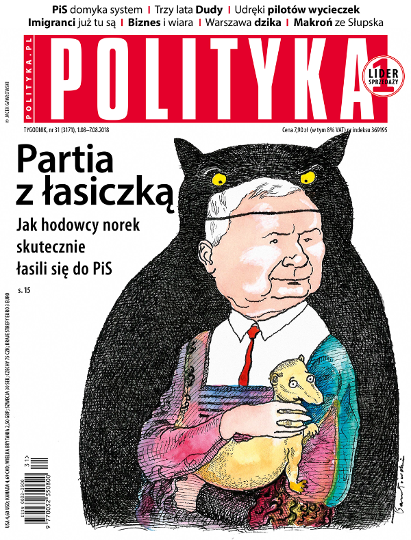 okładka - Polityka 31 2018