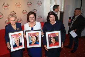 Krystyna Skowrońska, Marszałek Małgorzata Kidawa-Błońska i Małgorzata Sekuła-Szmajdzińska mają nadzieję, że w przyszłym Sejmie będą mogły współpracować z wieloma posłankami.