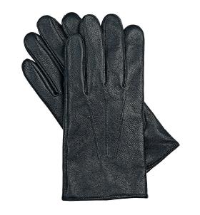 Rękawiczki HUGO BOSS. Prosty design i ozdobny szew. Wykonane z wysokiej jakości jagnięcego zamszu i ocieplone kaszmirem.  Cena: 499 zł.