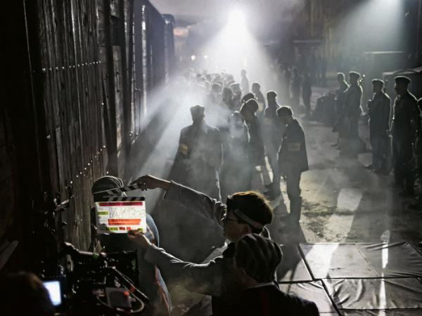 Na planie filmu „Raport Pileckiego”. Dziś nie wiadomo, jaki, a raczej czyj film będziemy oglądać na ekranie.