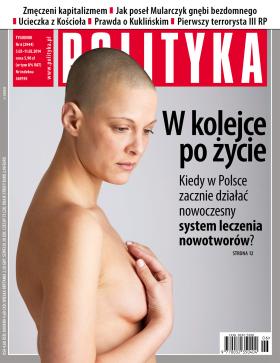 Okładka najnowszego numeru POLITYKI.