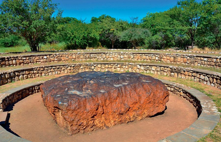 Meteoryt Hoba (Namibia).