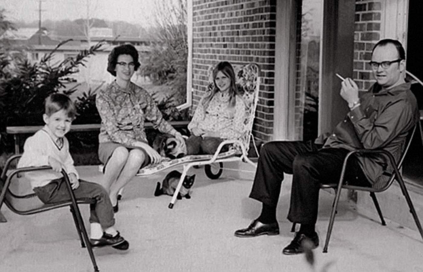 Rodzina Everettów, przełom lat 60. i 70. Fot. Archiwum domowe Marka Everetta