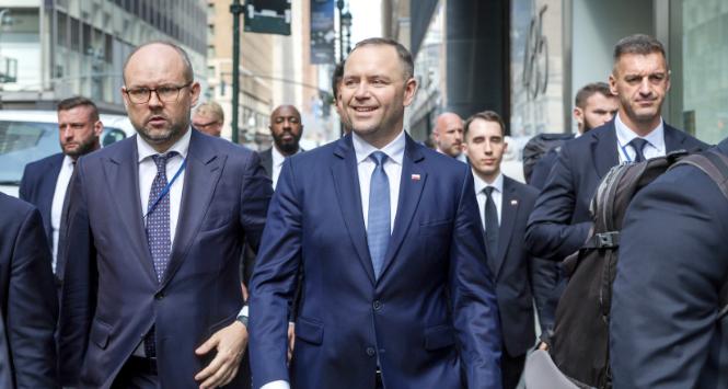 Karol Nawrocki w Nowym Jorku