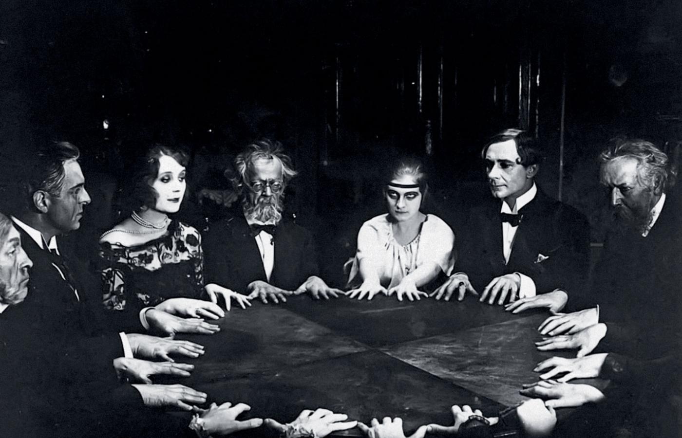 Kadr z filmu „Doktor Mabuse” Fritza Langa z 1922 r.