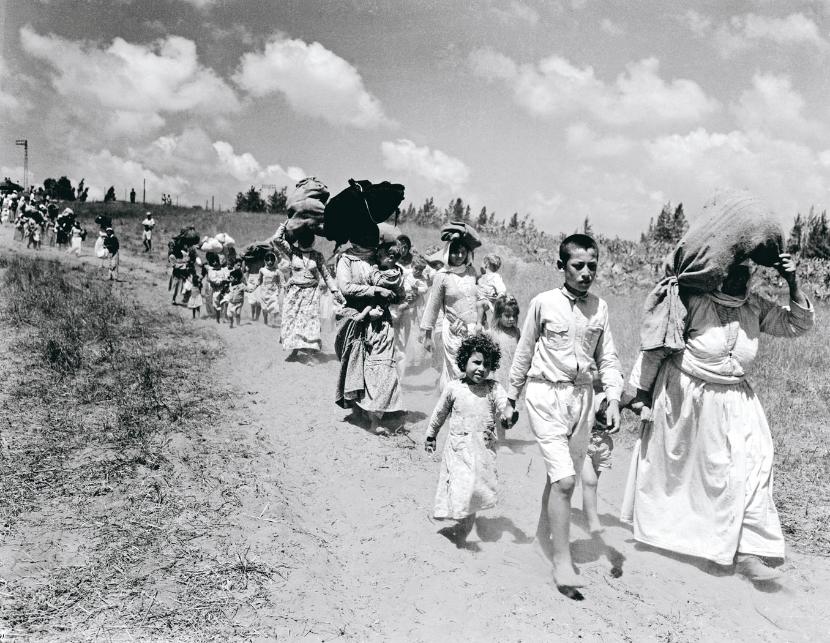 W 1948 r. syjonistyczne bojówki i władze nowego państwa Izrael wygnały z domów i ziemi 700 tys. Palestyńczyków.