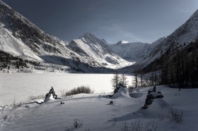 Słońce nad Jeziorem Akkem.