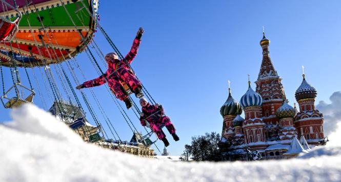 Rosja to taki „normalny kraj”? Styczniowy dzień na placu Czerwonym w Moskwie.
