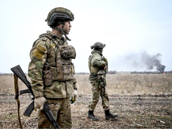 Rosyjscy żołnierze w Ukrainie, listopad 2024 r.