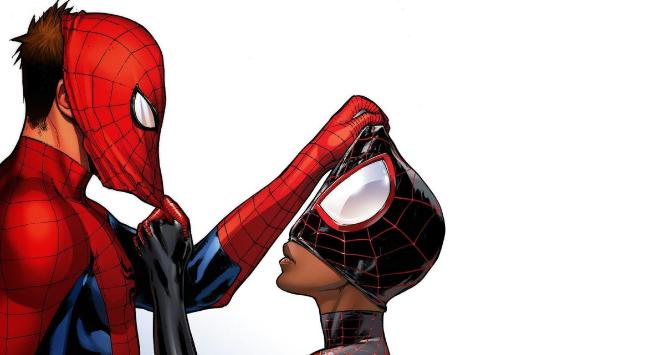 Kadr z filmu „Spider-Man Uniwersum”