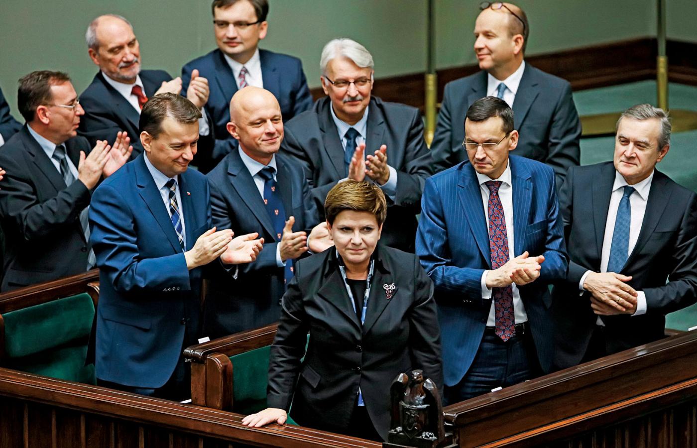 Beata Szydło w Sejmie, 18 listopada 2015 r.