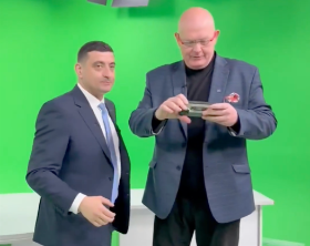 George Simion i Michał Gramatyka