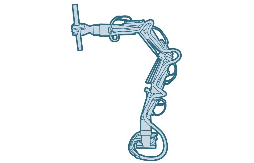 TENTACLE ROBOT (1968)- Podobne do macki ośmiornicy hydrauliczne ramię zbudowane w MIT przez Marvina Minsky’ego. Dość silne, by podnieść dorosłego i na tyle delikatne, by objąć dziecko.