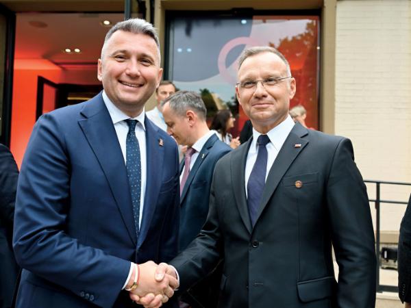 Andrzej Duda i Radosław Piesiewicz