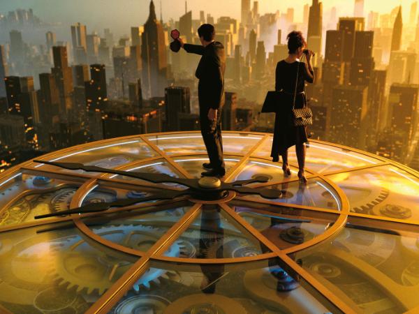 Kadr z filmu „Megalopolis”.