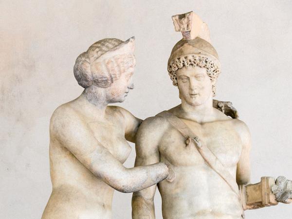 Wenus i Mars, rzeźba z II w. n.e.