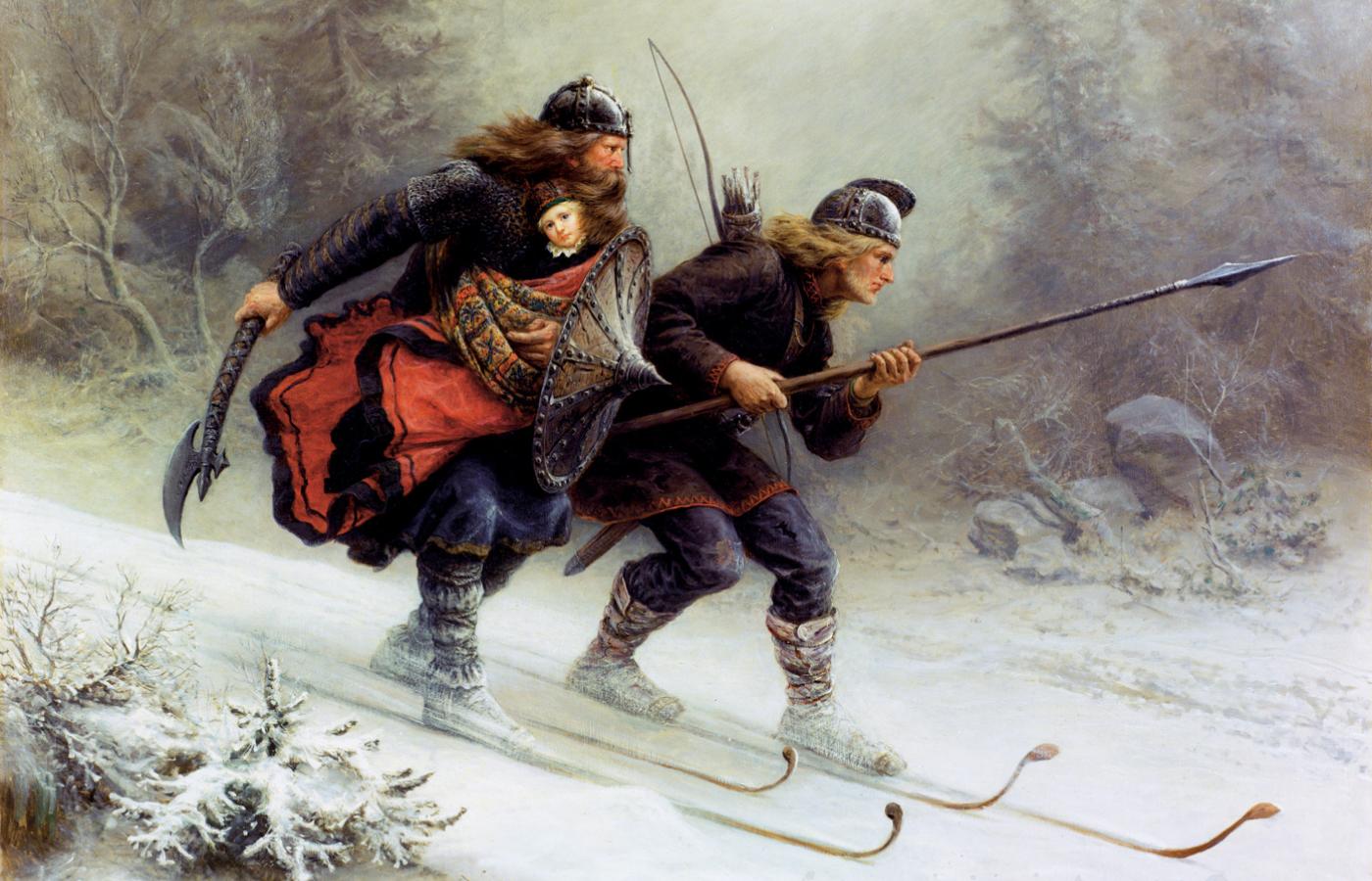 Narty zapisały się w dziejach Norwegii.