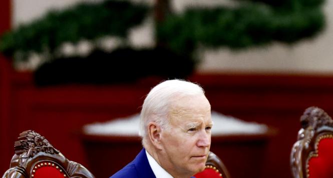 Joe Biden w Hanoi, 10 września 2023 r.
