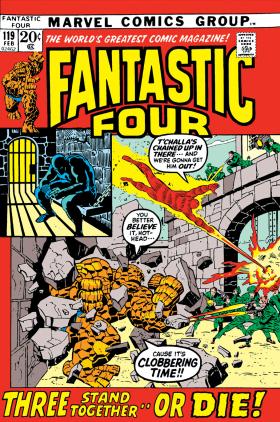 Marvelowski czarny bohater w wersji komiksowej. Okładka z 1972 r.