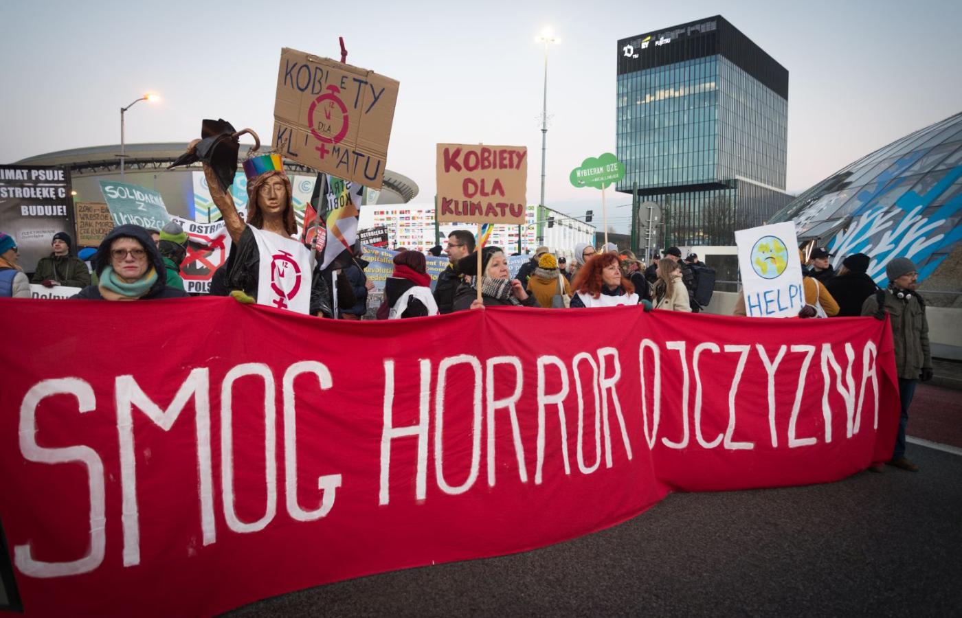 Marsz dla klimatu, Katowice, 8 grudnia 2018 r.
