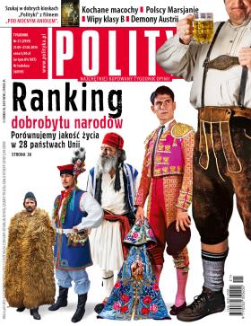 Okładka nowego numeru POLITYKI