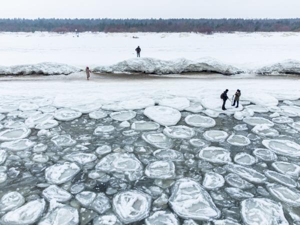 Góry lodowe w Mikoszewie