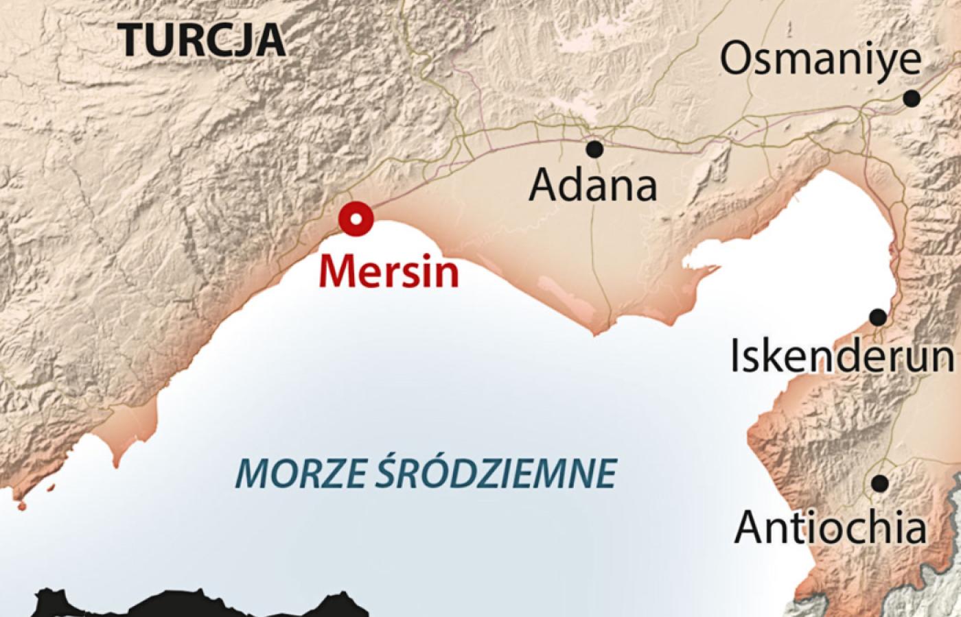 Mersin obsługuje miesięcznie ponad 250 statków z przepakowanym towarem, które kierują do czarnomorskiego Noworosyjska.