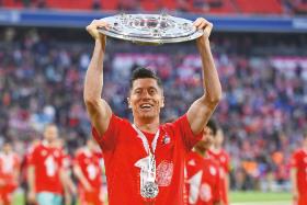 Robert Lewandowski świętuje mistrzostwo Niemiec. Czy po raz ostatni?