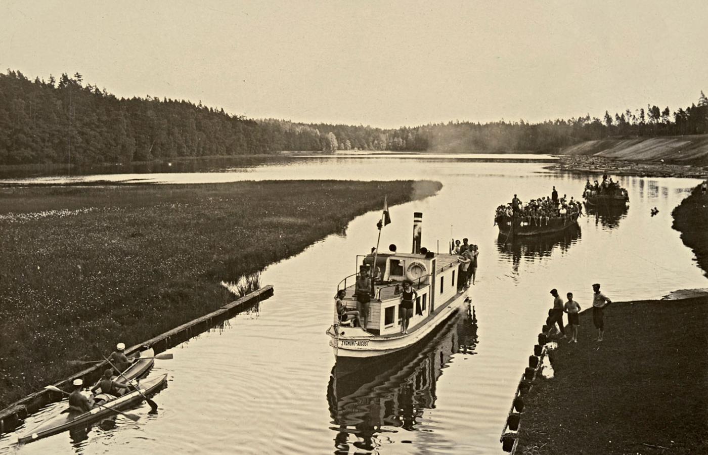 Kanał Augustowski, którego budowę rozpoczęto w 1824 r. – dziś ów zabytek polskiej techniki przecina granica z Białorusią.