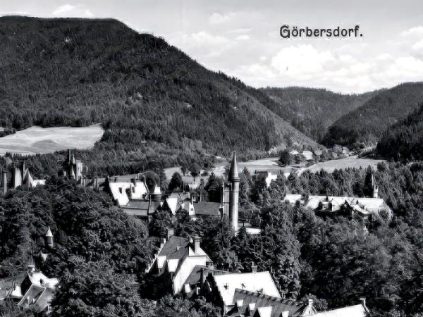 Panorama Görbersdorfu, 1905 r.